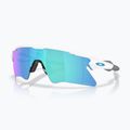 Akiniai nuo saulės Oakley Radar EV Heater polished white/prizm sapphire
