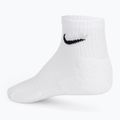 Kojinės Nike Everyday Cushioned Ankle 3 poros white/black 2