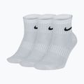 Kojinės Nike Everyday Lightweight Ankle 3 pairs white/black