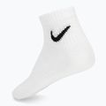 Kojinės Nike Everyday Lightweight Ankle 3 pairs white/black 3