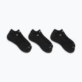 Nike Everyday Plus Cushion kojinės 3 poros juodos/baltos 2