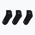 Kojinės Nike Everyday Plus Cushioned Ankle 3 poros black/white 3