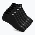 Vyriškos kojinės Nike Everyday Plus Cushioned No Show 6 poros black/white