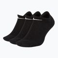 Kojinės Nike Everyday Cushioned Training 3 poros black/white
