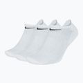 Kojinės Nike Everyday Cushioned Training 3 poros white/black