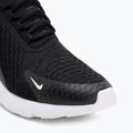 Vyriški Nike Air Max 270 black/anthracite/white/solar red batai 7
