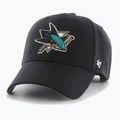 Kepuraitė su snapeliu 47 Brand NHL San Jose Sharks MVP black