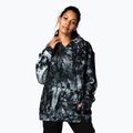 Moterų STRONG ID Tie-Dye Pullover Hoodie Black Z2T00490