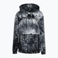 Moterų STRONG ID Tie-Dye Pullover Hoodie Black Z2T00490 5