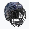 CCM Tacks 710 Combo ledo ritulio šalmas tamsiai mėlynos spalvos