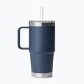 Termosas YETI Rambler Straw 739 ml navy 2