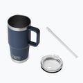Termosas YETI Rambler Straw 739 ml navy 4