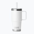 Termosas YETI Rambler Straw 739 ml white