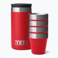 Turistinės taurės YETI Shot 48 ml 4 pcs. rescue red