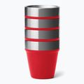 Turistinės taurės YETI Shot 48 ml 4 pcs. rescue red 3