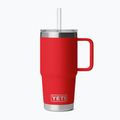 Termosas YETI Rambler Straw 739 ml rescue red