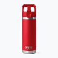 Termo gertuvė YETI Rambler C Straw 532 ml rescue red 3