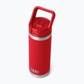 Termo gertuvė YETI Rambler C Straw 532 ml rescue red 4