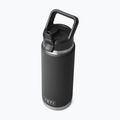 Termo gertuvė YETI Rambler Straw 769 ml black 4