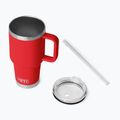Termosas YETI Rambler Straw 1000 ml rescue red 4