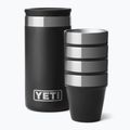 Turistinės taurės YETI Shot 48 ml 4 pcs. black
