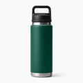 Termosas YETI Rambler Chug 760 ml black forest green 2