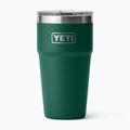 Termosas YETI Rambler Stackable 591 ml black forest green