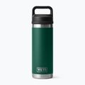 Termosas YETI Rambler Chug 532 ml black forest green