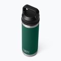 Termosas YETI Rambler Chug 532 ml black forest green 3
