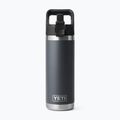Termo gertuvė YETI Rambler C Straw 532 ml charcoal 3