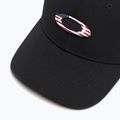 Vyriška kepuraitė su snapeliu Oakley Tincan black/american flag 3