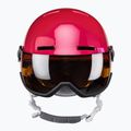 Salomon Grom Visor S2 vaikiškas slidinėjimo šalmas rožinės spalvos L39916200 2