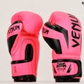 Vaikiškos bokso pirštinės Venum Elite Boxing fluo pink 6