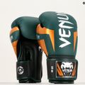 Bokso pirštinės Venum Elite green/bronze/silver 6