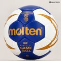 Rankinio kamuolys Molten H3X5001-BW IHF blue/white dydis 3 5