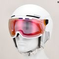 Slidinėjimo šalmas Atomic Savor Visor Photo white heather 11