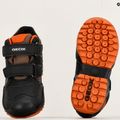 Paauglių batai Geox New Savage Abx black/dark orange 15