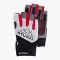 STUBAI alpinistinės pirštinės Eternal 3/4 Finger baltos ir raudonos spalvos 950072