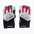 STUBAI alpinistinės pirštinės Eternal 3/4 Finger baltos ir raudonos spalvos 950072 3