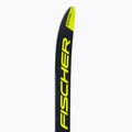 Fischer Sprint Crown + Tour Step-In vaikiškos bėgimo slidės juoda/geltona 8