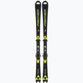 Vaikų kalnų slidės Fischer RC4 Worldcup SL JR. M/O-Plate + RC4 Z9 GW AC juoda/geltona 10
