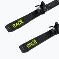 Vaikiškos kalnų slidės Fischer RC4 RACE JRs + FJ4 CA JRs juoda/geltona 9