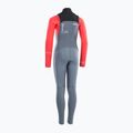 Vaikiškas plaukimo kostiumas ION Capture 5/4 Front Zip steel blue/red 2