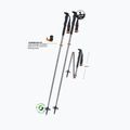 Žygio lazdos Komperdell FX Lite Ti Vario Compact silver/orange 2