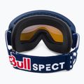 Red Bull SPECT Rush Poliarizuoti matiniai mėlynos/mėlynos/rudos spalvos mėlyni veidrodiniai/mėlyni sniego 001 slidinėjimo akiniai 3