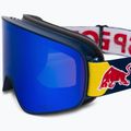 Red Bull SPECT Rush Poliarizuoti matiniai mėlynos/mėlynos/rudos spalvos mėlyni veidrodiniai/mėlyni sniego 001 slidinėjimo akiniai 5