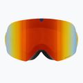 Red Bull SPECT Soar matiniai tamsiai mėlyni/mėlyni/oranžiniai raudoni veidrodiniai/raudoni sniego 004 slidinėjimo akiniai 7