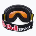 Red Bull SPECT Rush matiniai juodi/juodi/oranžiniai raudoni veidrodiniai/raudoni sniego 013 slidinėjimo akiniai 3