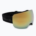 Slidinėjimo akiniai Red Bull SPECT Chute black/brown with gold mirror/cloudy snow
