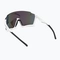 Akiniai nuo saulės Red Bull SPECT Stun shiny white/smoke with purple-green mirror 2